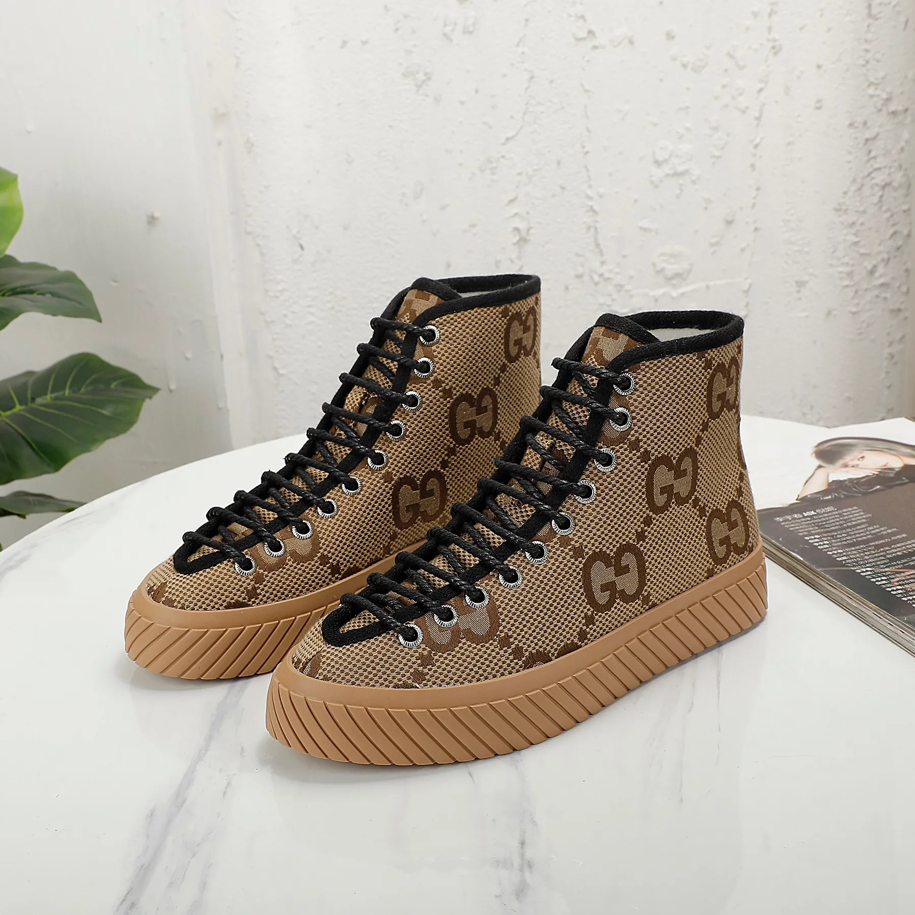 👟👟Ex-factory price 440👟👟 Men's size +10 GUCCI, couple style, other colors also available, you can also place an order with pictures
